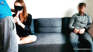 Amatőr luvnya a palija mellet szívja a kékerest Thumb